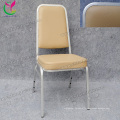 Chaise d&#39;hôtel PU avec cadre en argent (YC-ZL09)